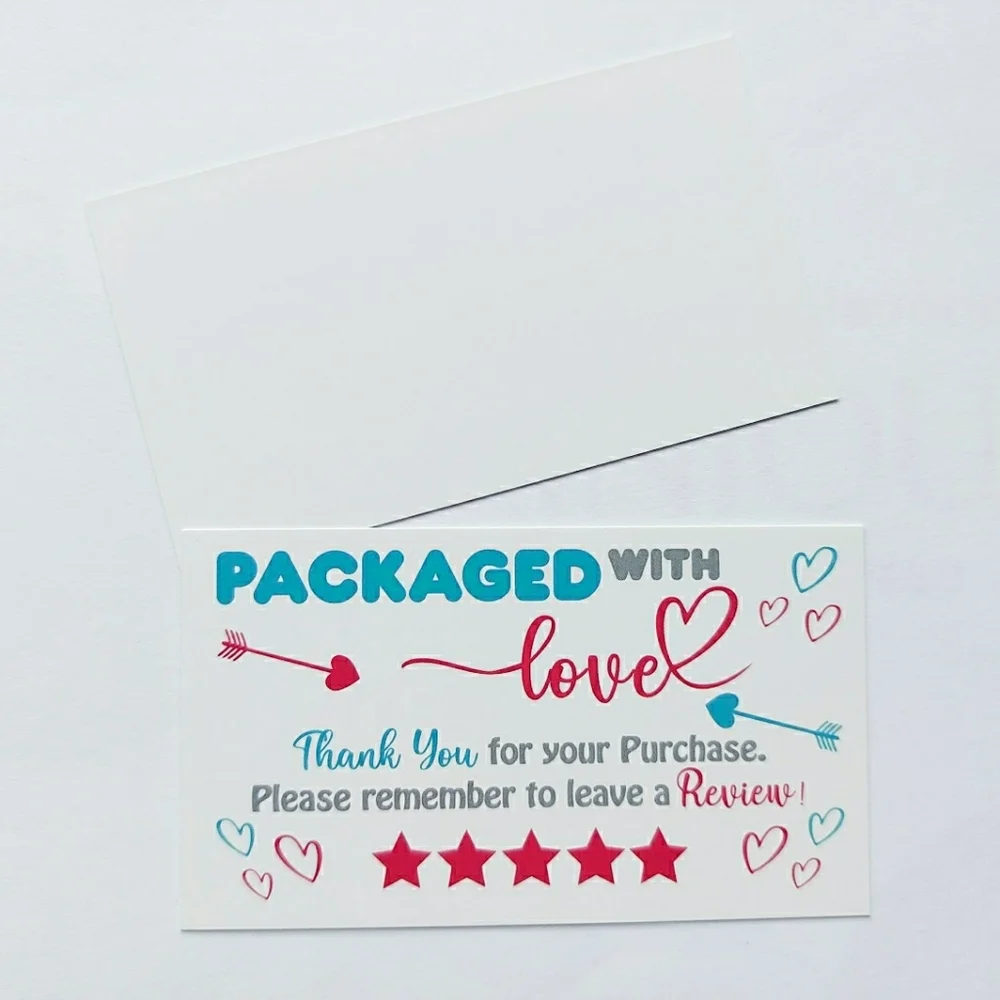 ♥️ 5x25 / 50 Thank You Cards